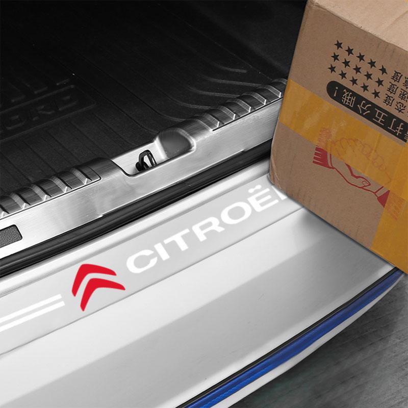 1 szt. Przezroczysta 3D Naklejka Ochronna na Emblemat Bagażnika Samochodowego Dla Citroen C4 C3 C5 C1 C2 Berlingo Celysee Cactus Picasso Aircross