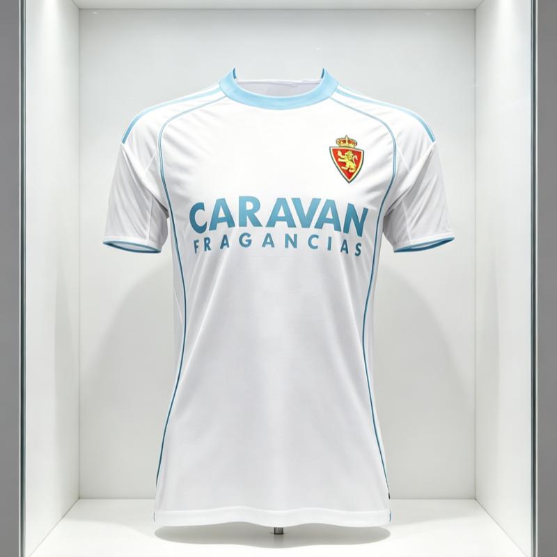 2026 Quick Drying 3D Printed Jersey Real Zaragoza Quick Dry Breathable Shirt Parent Child Wear Same Family Kids Tees XXS