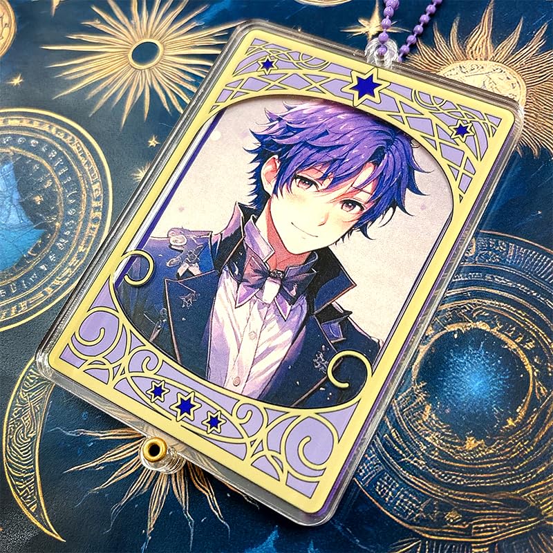 Acrylic Frame Axta Figure Altar Birthday Festival Oshi Acrylic Purple Ota Katsu Aniota Anime Goods Decoration Oshi Katsu Goods (Tarot) Storage,