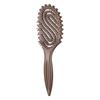 Hollow Massage Bounce Comb with Boar Bristles for Fluffy Curly Styling