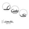 Custom Metal Sign Wedding Gift Personalized Family Name Plate Home Decor