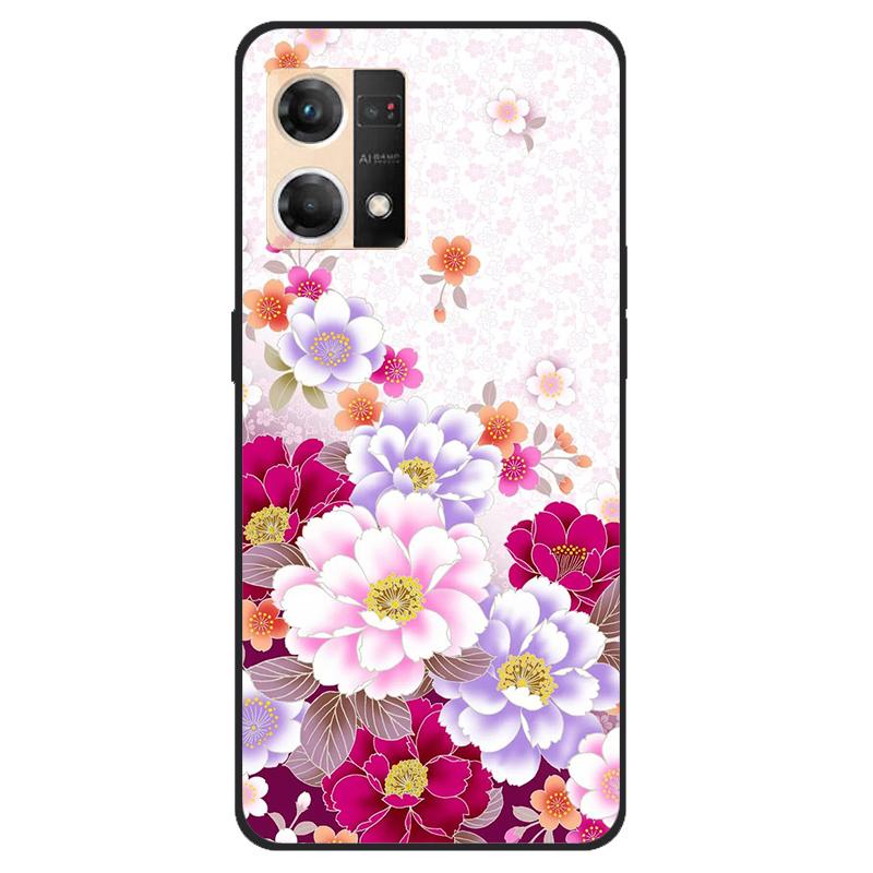 Für Oppo Reno7 4G Hülle CPH2363 Stoßfest Weiches Silikon TPU Rückseite für Oppo F21 Pro F21Pro Handyhüllen für Reno 7 4G Niedlich