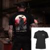 Bushi harter Kerl Militärisch Taktisch Lässig T-Shirt Luxusmarke Herren und Damen Oberteil