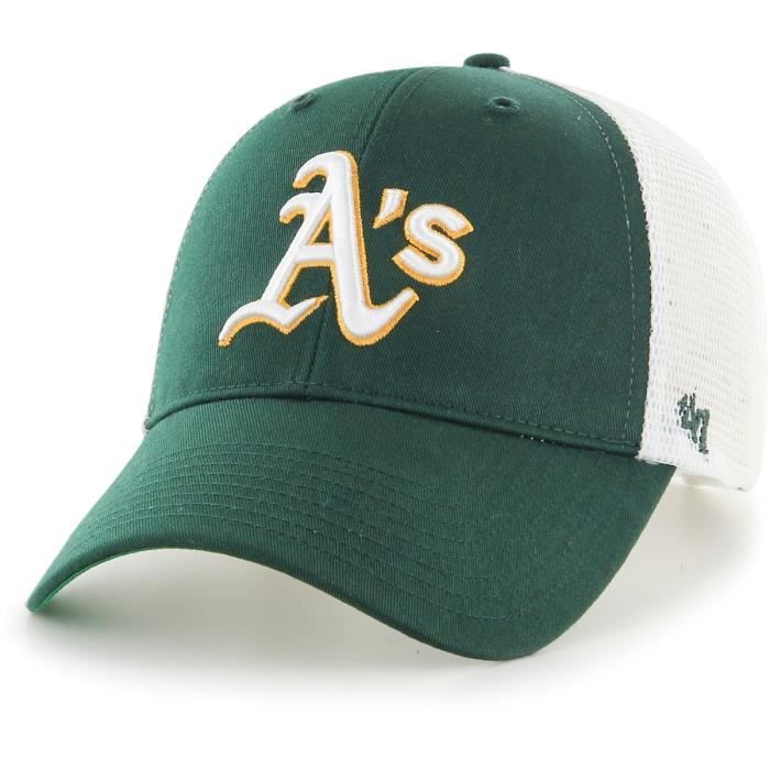 Casquette Snapback - BRANSON - Oakland Athletics - Ajustable - Couronne Structurée - Automne/Hiver