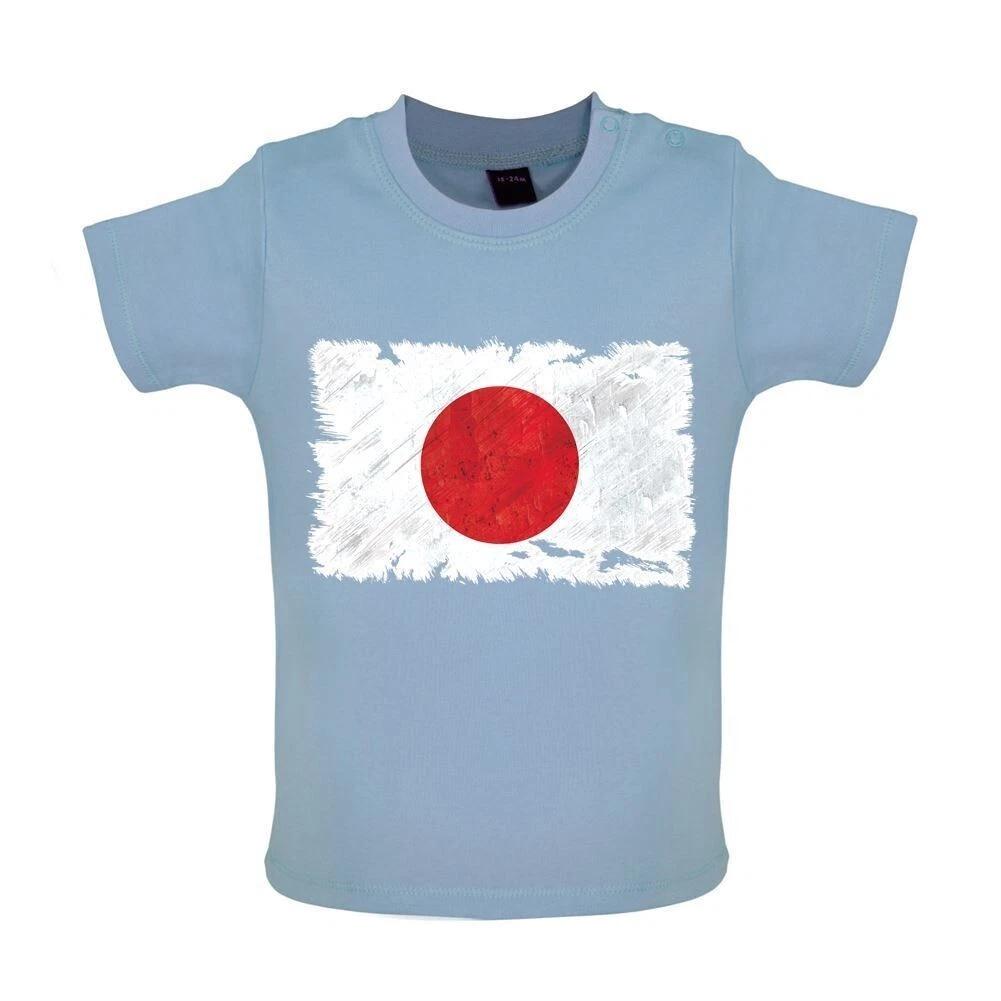 

Japan Grunge Flag Style - Kids Baby Kids Boys Girls Unisex T-Shirt / Bodysuit - Country 100