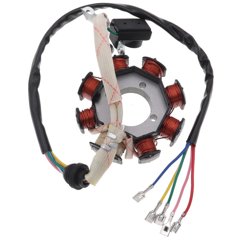 8 Pole Coil AC Ignition Magneto Stator for CG125-8 150cc 250cc Motocross ATV