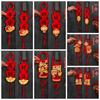 Chinese Style New Year Doorknob Pendant Tassel Door Handle Decoration  Home Living Room Decor