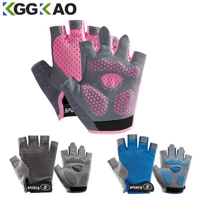 1 Paar Kinder-Halbfingerhandschuhe, Sporthandschuhe, atmungsaktiv, rutschfest, Gel-Handschuhe für Kinder, Radfahren, Reiten, Radfahren, Outdoor-Sport