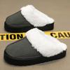 Moda Inverno Leggere Tinta Unita Antiscivolo Resistenti all'Usura Velluto Calde Pantofole Casual Mezzo Supporto Cotone Pantofole 36-43