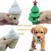 Christmas Dog Chew Toy - Stuffed Molar Teething Toy for Puppies Adults, Festive Holiday Pet Toy, Bite-Resistant Soft Plush