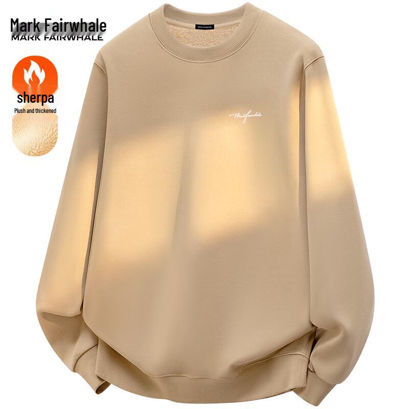 

Mark Fairwhale Men s Thickened Lamb Wool Lined Sweatshirt XL