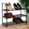 Shelf Shoe Shelf Footwear Cabinet Organizer 3-level Multi-level Stand