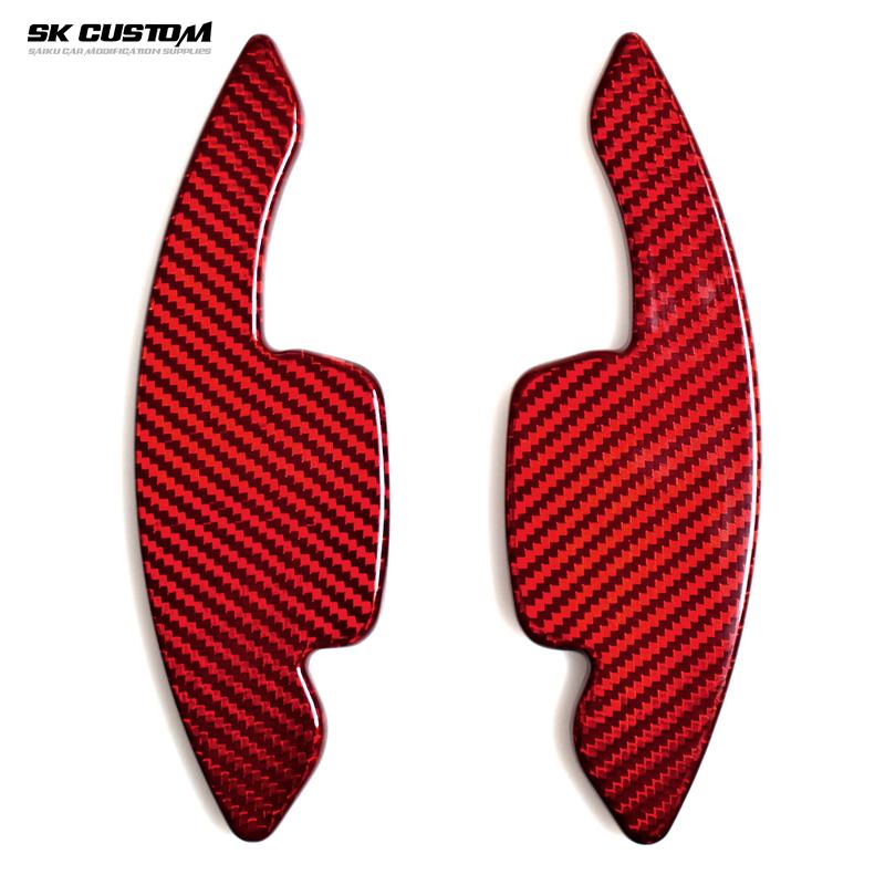 SK CUSTOM For Volkswagen Golf 8 MK8 R GTI R Line carbon fiber steering wheel paddle modifications