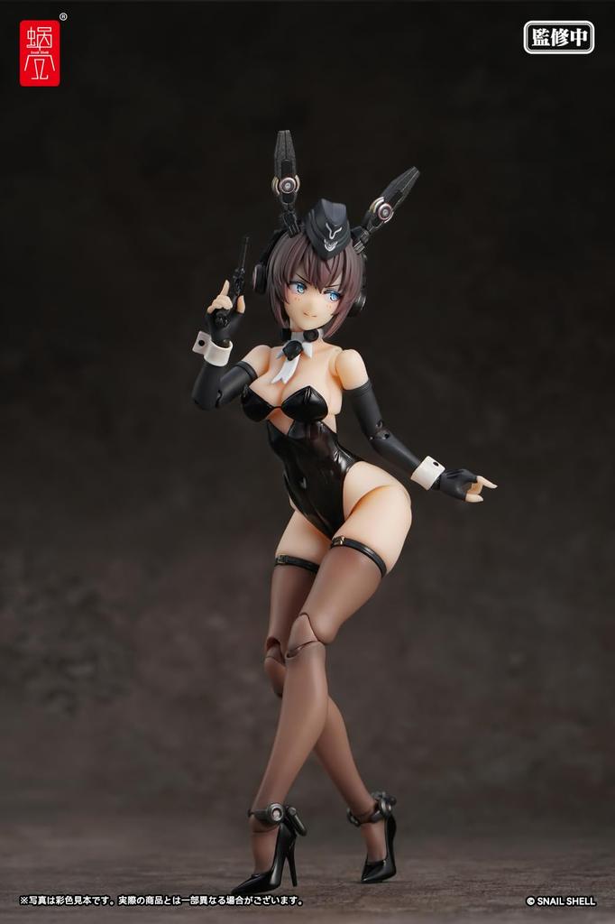 Snail Shell RA-03 Panzer Bunny Anneliese 112 Scale Approx. 160mm PVC & ABS & POM & Magnet Painted Action Figure