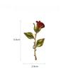 Elegant Little Rose Flower Vintage Brooch Women Clothing Flower Accessories Brooches Party Holiday Gift