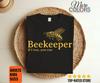 Beekeeper If I Run You Run Bee Lover T-Shirt Funny Honeybee Keeper Gift Apiary Humor Graphic Tee Pollinator Farming Nature Apparel
