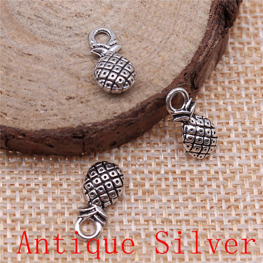Food Fruit Shaped Charms Pendant For Bracelet Necklace Jewelry Making Craft Findings