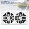 RV Side Vent Fan RV Side Vent Fan 24V 5W Single Way Side Air Outlet Ventilation Exhaust Fan for Campervan Trailer Yacht