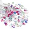 50pcs Water Shape Lampwork Beads Mixed Color Glass Beads for DIY Jewlery Making Accessories Loose Spacer Charms Imitation Rice