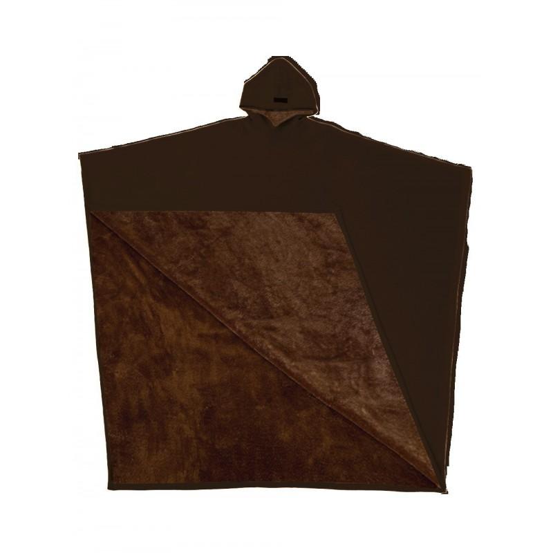 2025 Winter Unisex Punk Loose Hooded Wool Blend Cape Coat Streetwear