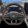 Car Steering Wheel Cover for BYD Song PLUS DMI Pro 2019 - 2025 Ultra-thin Anti Slip Wear-resistant Auto Decoration Accessorie