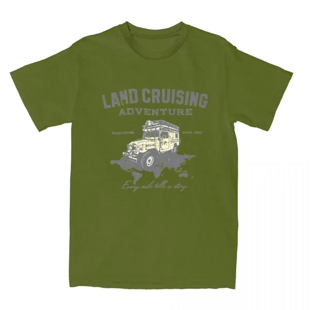 Overland Land Cruse 80 Off Road Outfits T-Shirt for Men Women Landcruising Adventure Casual  New Arrival Tees