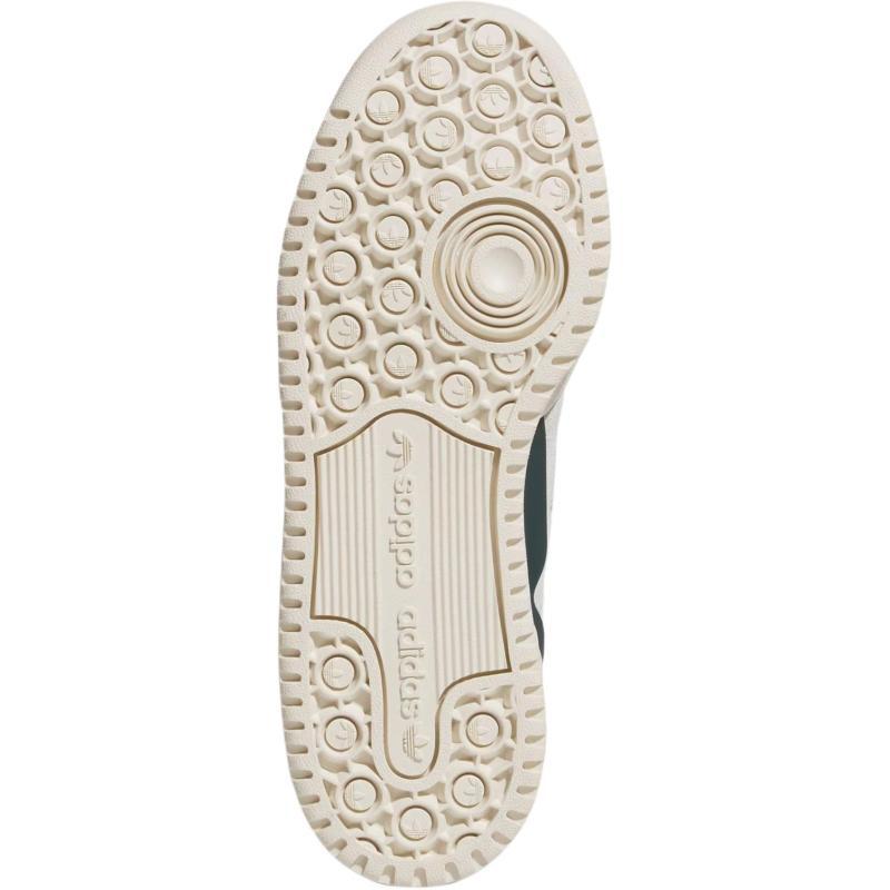 Adidas Originals FORUM Low top Kids' Skateboarding Shoes White Green Teenagers Sneakers JR0379