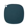 Silicone Pot Mat Heat Resistant for Kitchen Countertop Dining Table Cup Suspensable Non Slip Dark Blue