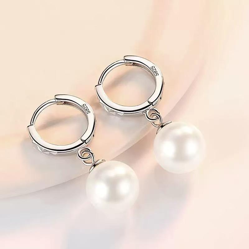 Engagement Jewelry For Women Pearl Earrings Elegant Accessories Wholesale Jewellery Money