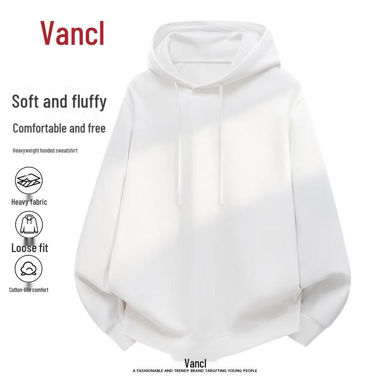 

Мужская повседневная толстовка с капюшоном свободного кроя VANCL 2025 4XL