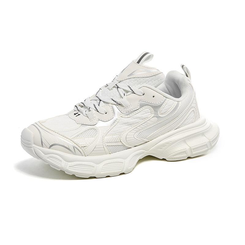 

Кроссовки для бега на платформе Harajuku с дышащей сеткой на все времена, спортивная обувь для пап, повседневная модная обувь для пар 44