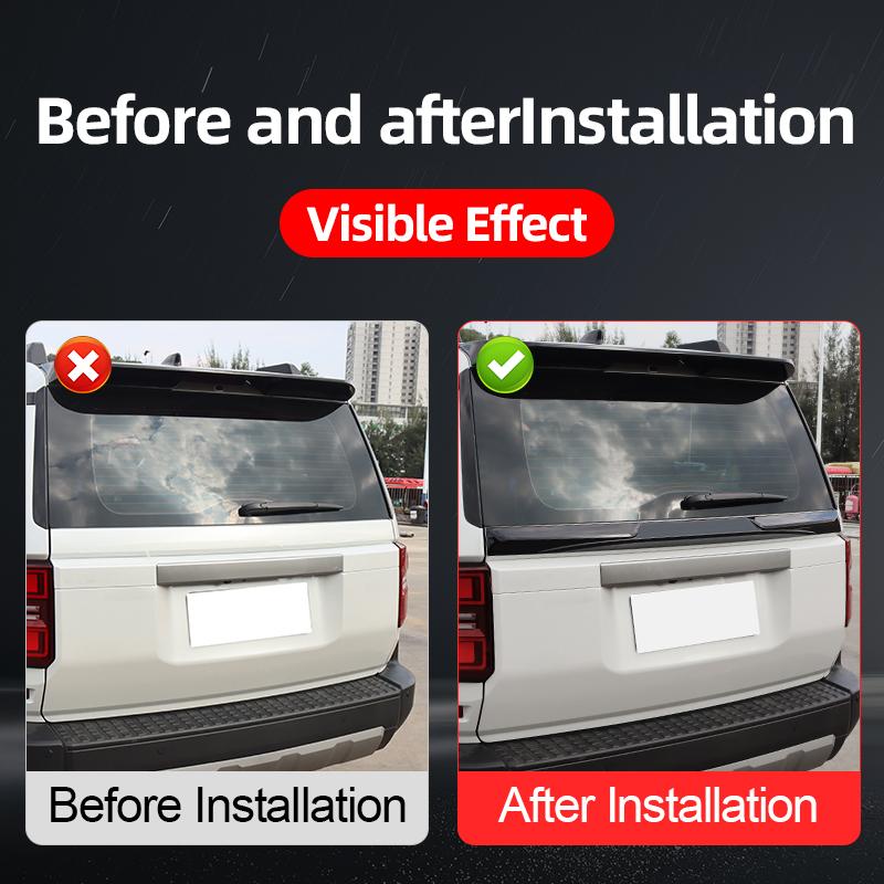 For Toyota First Edition 1958 Land Cruiser Prado LC250 250 2024 2025 ABS painted Tailgate Spoiler exterior styling accessories