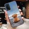 Cute Teddy Bear Beer Phone Case for Huawei Honor 50 10X Lite 20 7A 7C 8X 9X Pro 9A 8A 8S 9S 10i 20S 20lite 7X 10 Lite