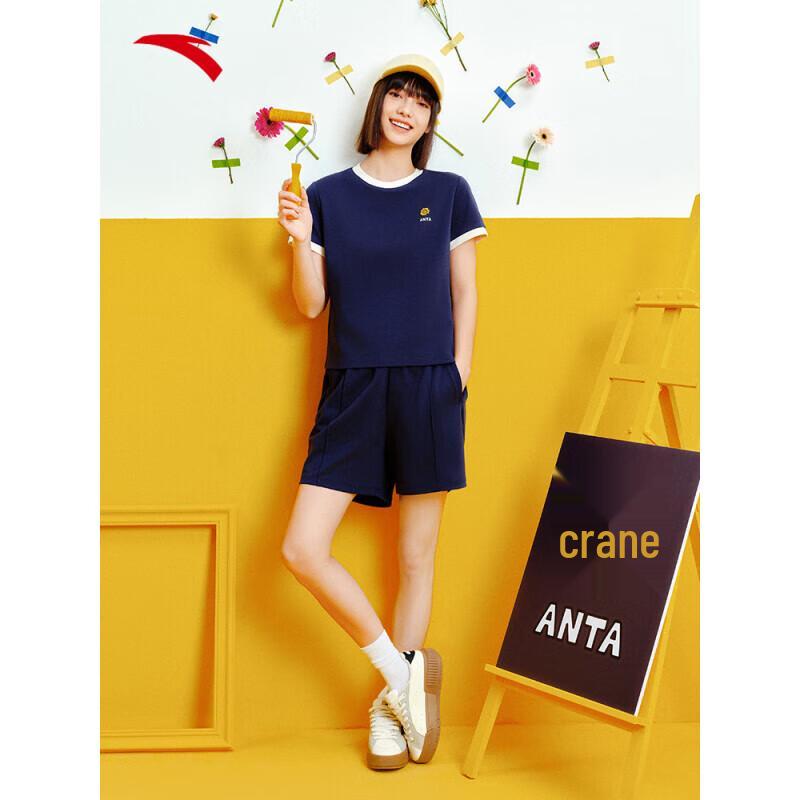 ANTA x Super Plant Women s Summer Two-Piece Sportswear Set M