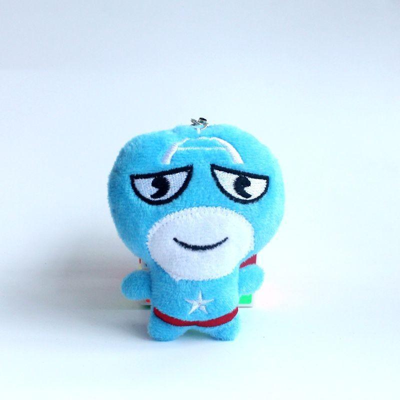 Marvel Avengers Plush Toy Spider-man American Soldier Doll Cute 10cm Collectible Gift