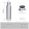 Boundless Voyage Titanium Water Bottle 800ml Ultra Lightweight Direct Drinking Wide Mouth Hiking Cycling Sports Mug Campfire Outdoor Camping Cover