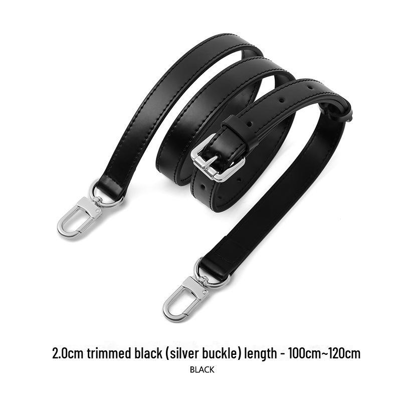 A-53 Two-Layer Cowhide Adjustable Wide Shoulder Strap for L Bag or Replacement