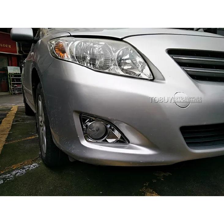 

DEE Авто ABS Хромированные аксессуары для TOYOTA COROLLA 2007 2008 2009 2010 Крышка противотуманной фары Модифицированная рама передних противотуманных фар