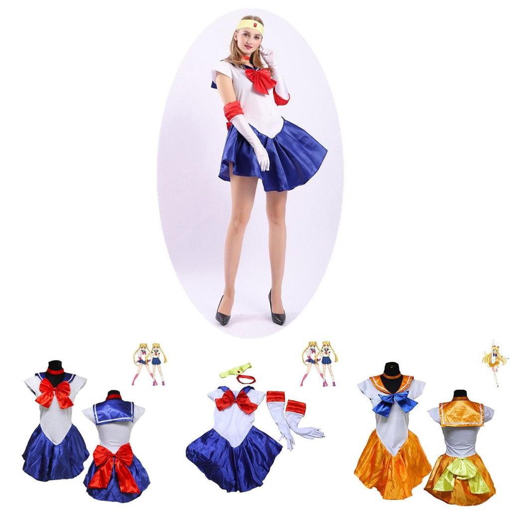 Atemberaubendes Sailor Moon Stil Kleid mit exquisiter Verarbeitung für Halloween Cosplay