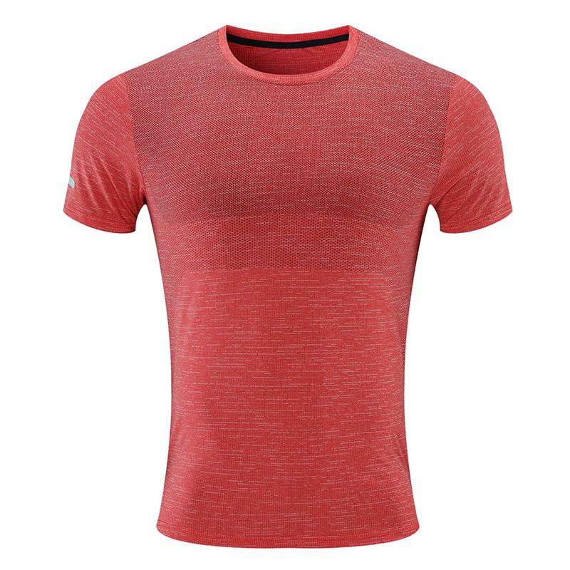 Men’s Quick-Dry Short Sleeve Athletic Top - 2024 Summer Fitness & Running Wear, European & American Style