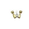 Copper Quick Clamp Tire Inflation Chuck with 6-8MM American Thread Adapter
