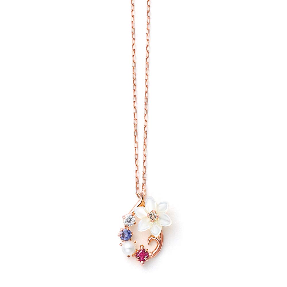 

BLOOM January Birth Flower K10 Намисто з нарцисами з рожевого золота [BLOOM] 0452-6571-0019-0000