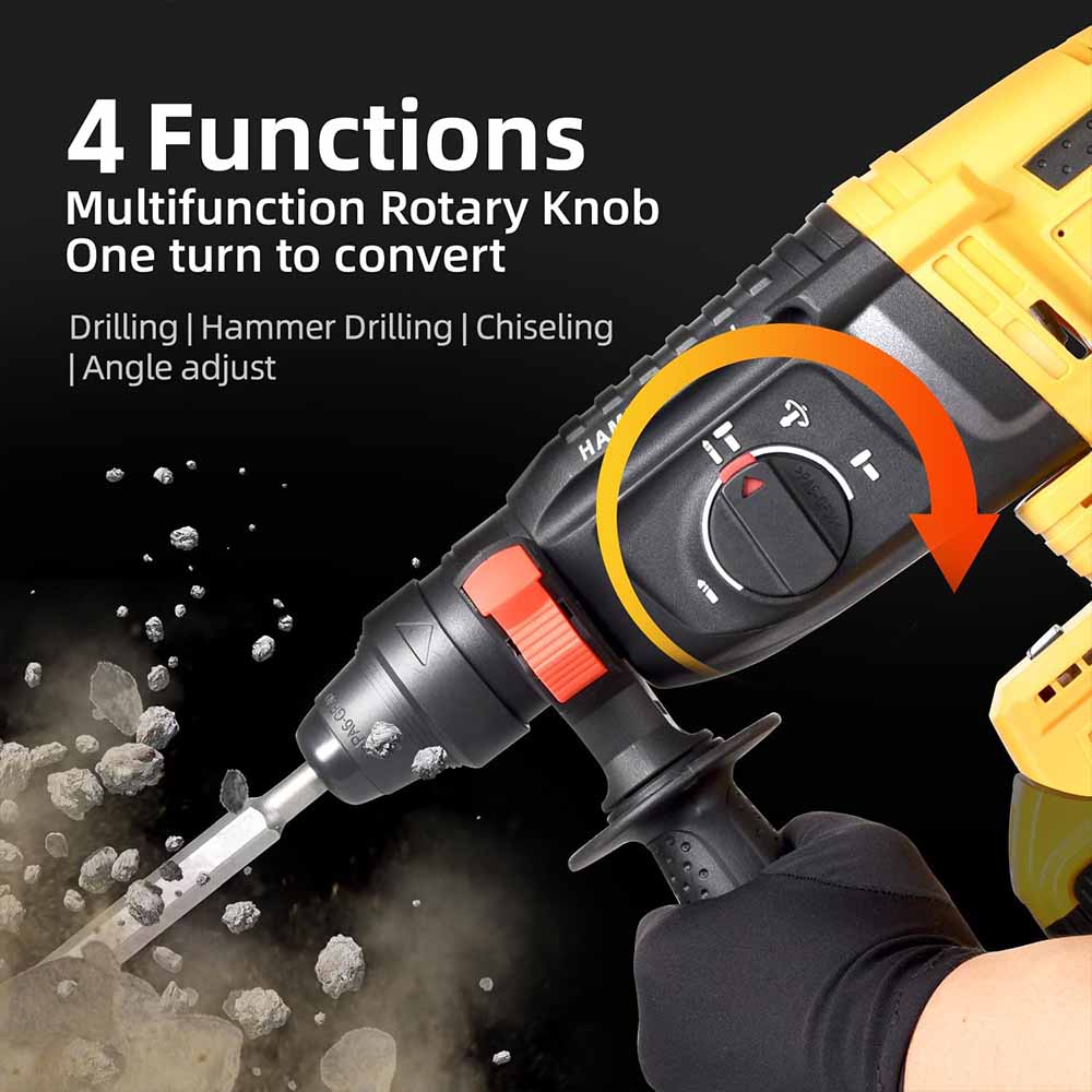 Electric Goddess Brushless Electric Hammer Forward and Reverse Concrete Multi Functional Electric Tool For Makita 18V Battery