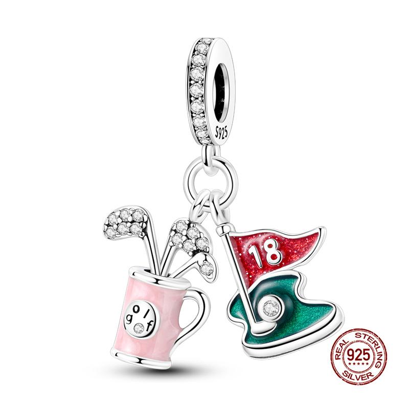 New In Fashion Copper Balloons And House Charm Beads Fit 3Mm Original Bracelet Necklace Womens Diy Jewelry Gift Making