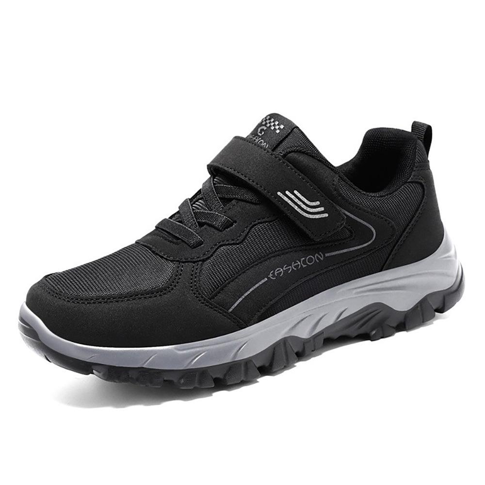 Middle-aged and Elderly Sports Shoes 2025 Summer and Autumn New Casual Men and Women Couples Factory Direct Sales Velcro Walking Shoes