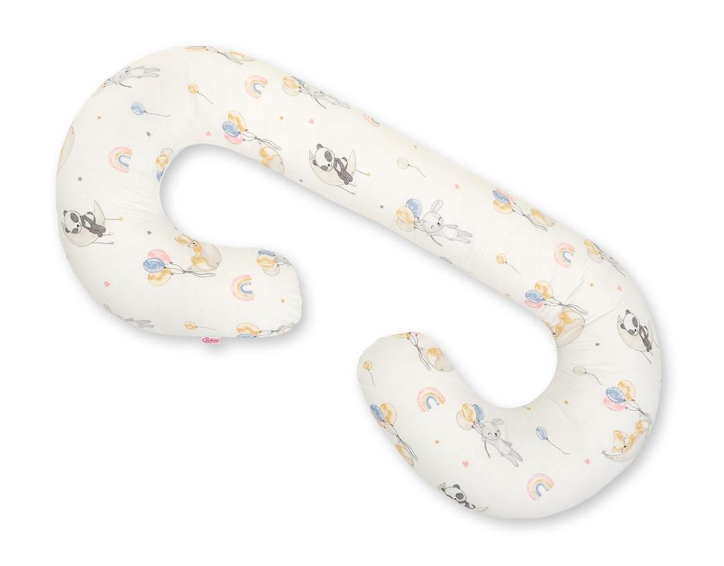 Pregnancy pillow type C removable cover pillow for pregnant women, for feeding - balloons