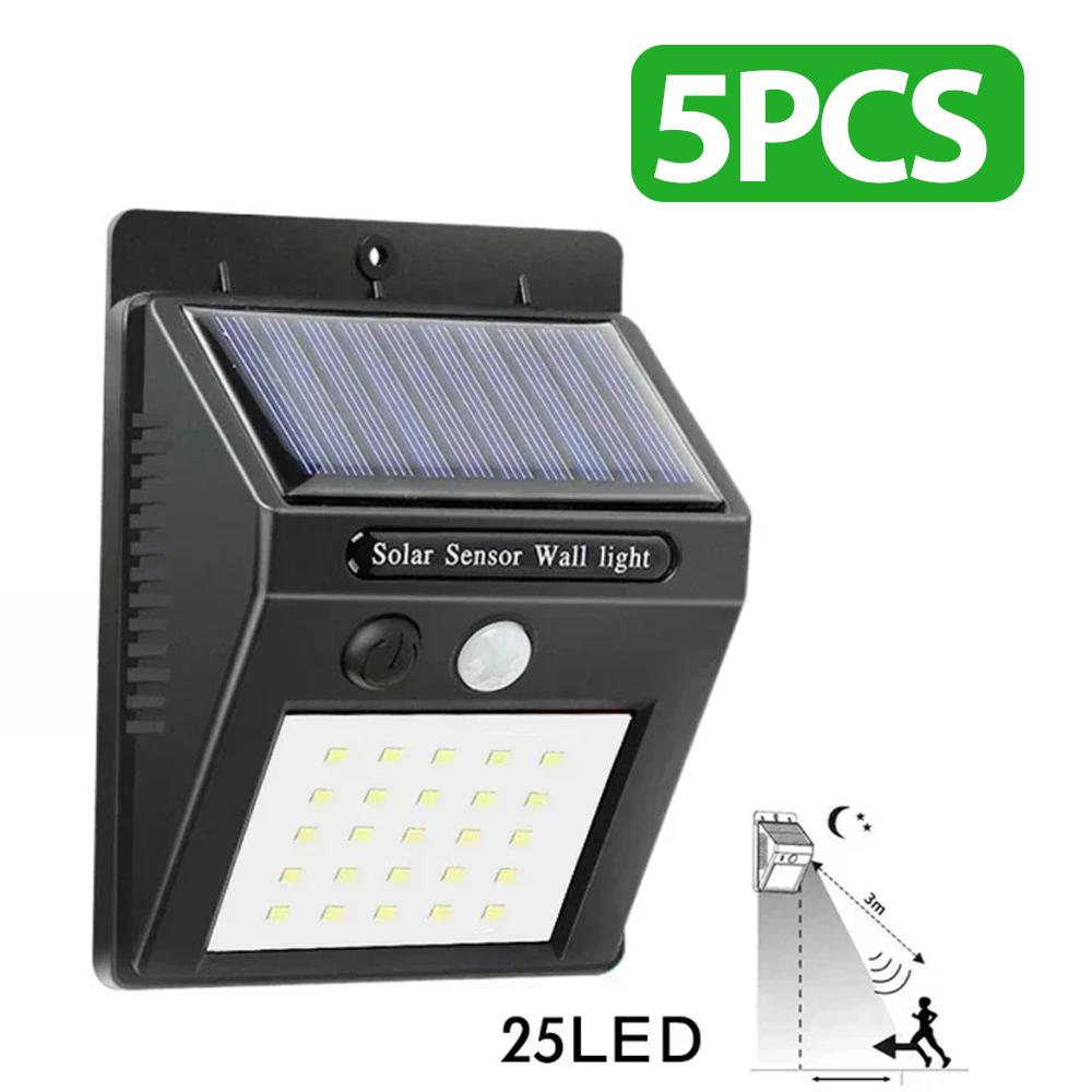 Solar Light PIR Motion Sensor Wall Light Outdoor Solar Lamp Waterproof Solar Powered Sunlight Street Lamp Garden Decor