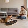 Scratch Board For Dogs Low Noise Non Slip Wood Pet Scratcher Toy Scratching Pad For Dog For Small Medium Large Puppy Home