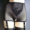 Women's Non-Slip Lace Stockings & Garter Belt Set