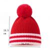 Warm Infant Beanie Cap Woolen Ear Protection Winter Baby Hat Cute Kids Pullover Hats  New Year